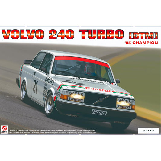 Beemax Volvo 240 Turbo DTM '85 Champion 1:24 Plastic Model Kit 24027
