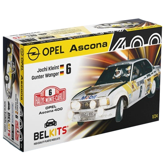 Belkits 019 Opel Ascona 400 MC 1981 Klein Wagner 1:24 Model Kit