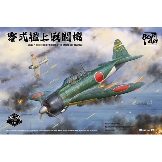Border Model BF-006 A6M2 Zero Fighter 1:35 Model Kit