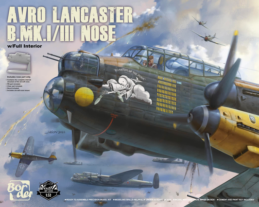 Border Models Avro Lancaster B.MK.I/III Nose w/ Full interior BF-008 1:32