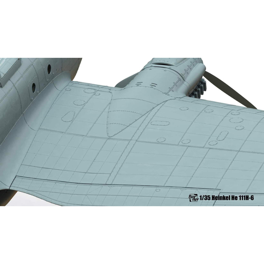 Border Model BF-018 Heinkel He 111 H-6 w/Interior 1:35 Model Kit