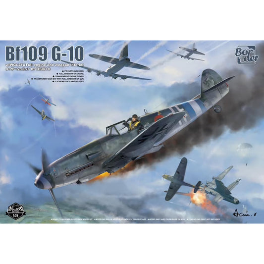 Border Models BF-013 Messerschmitt Bf109 G-10 1:35 Model Kit
