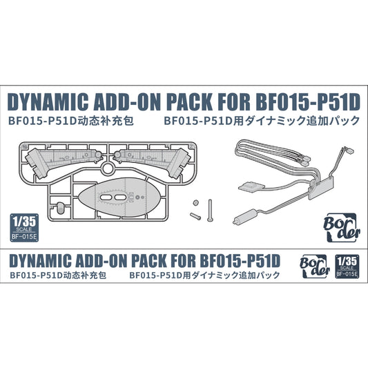 Border Model BF-015E Lighting & Power Dynamic Add-On Pack For P51-D Mustang BF-015