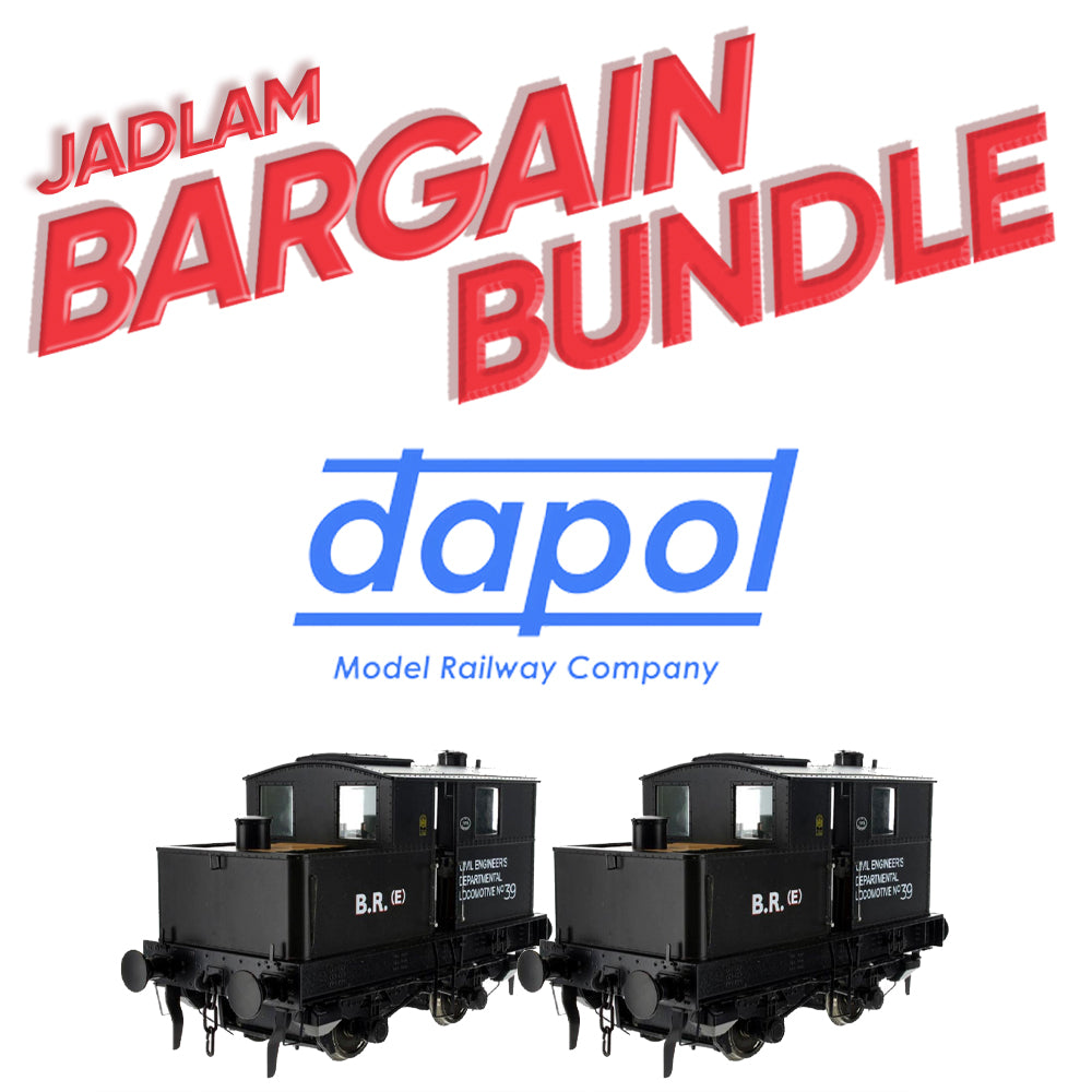 Jadlam Bargain Bundle - Dapol Sentinel O Gauge - RRP £391.2