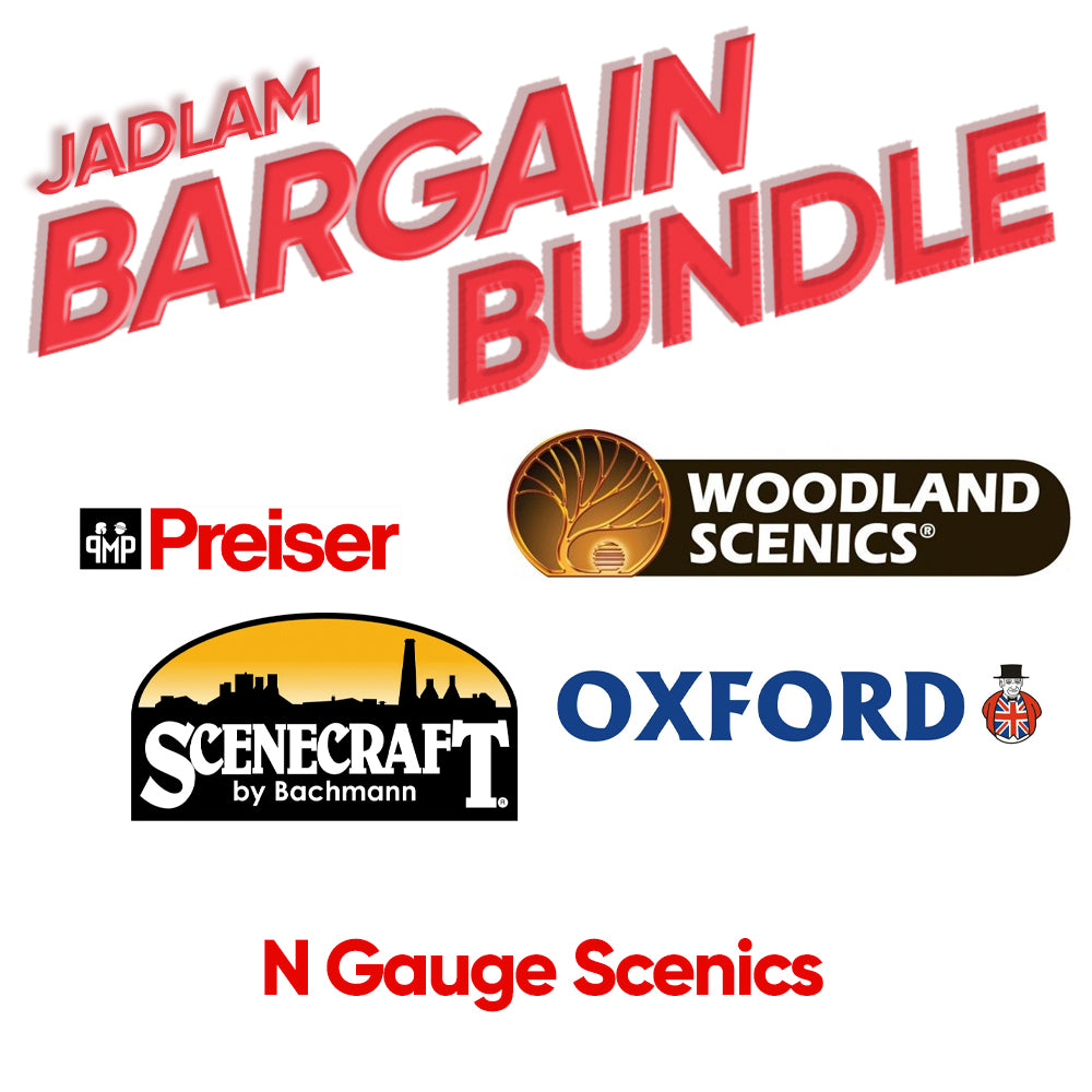 Jadlam Bargain Bundle - N Gauge Model Rail Scenics - RRP £150.85