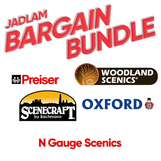 Jadlam Bargain Bundle - N Gauge Model Rail Scenics - RRP £150.85