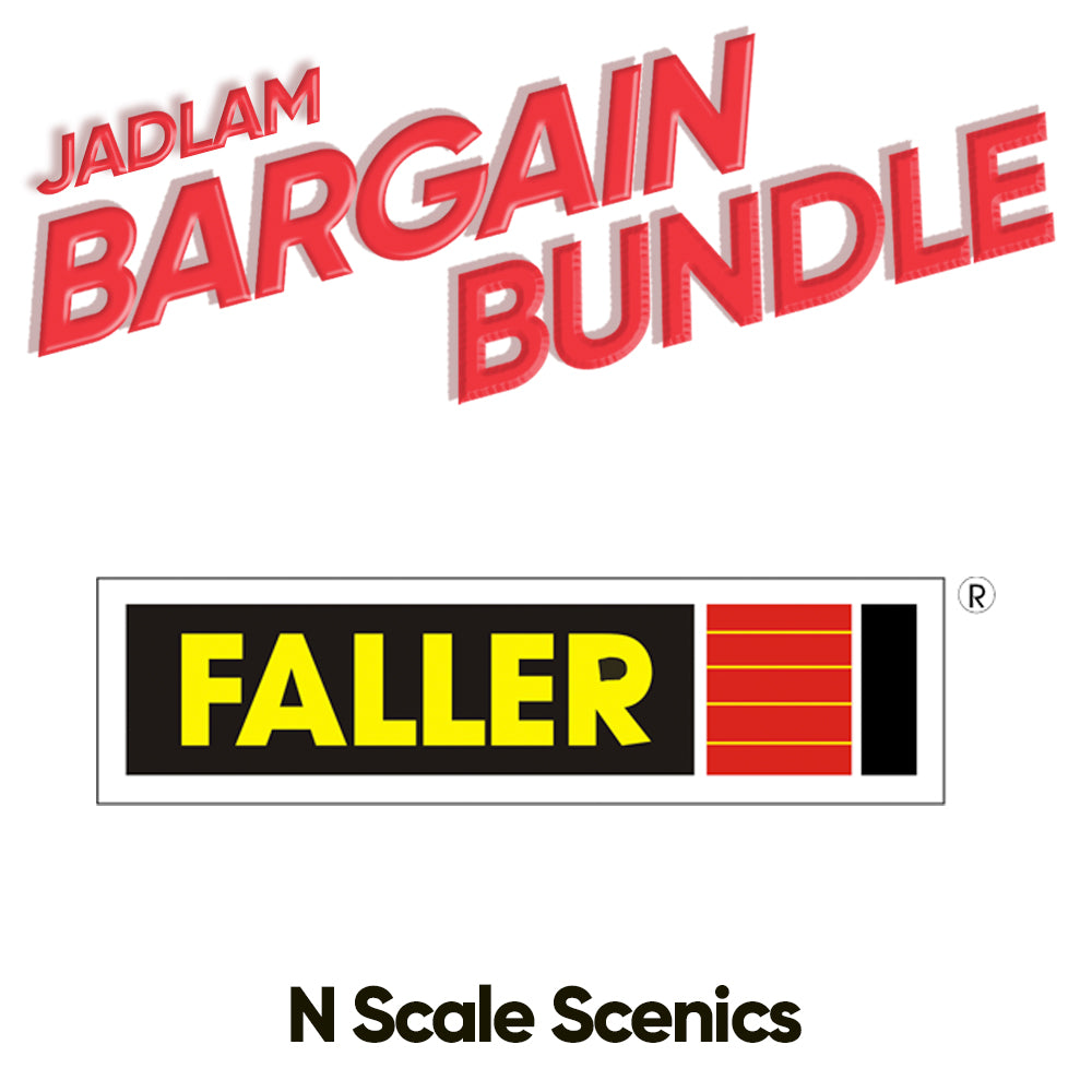 Jadlam Bargain Bundle - FALLER N Scale Scenics - RRP £341.85