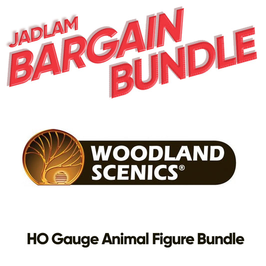 Jadlam Bargain Bundle - Woodland Scenics HO/OO Animals Figures - RRP £123.25