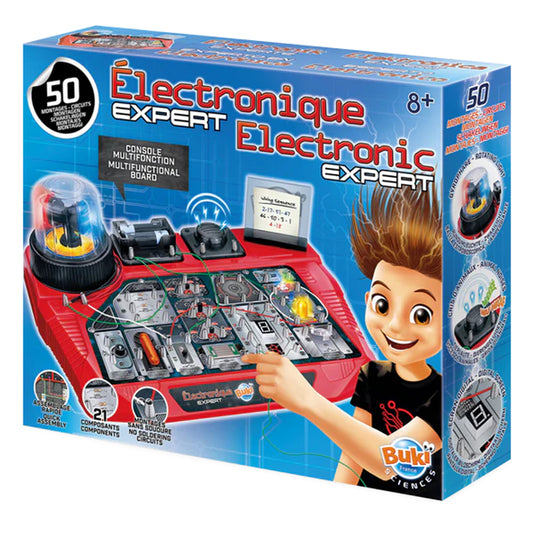 Buki Science: Electronic Expert - Electric Circuit Experiments STEM Toy Age 8+