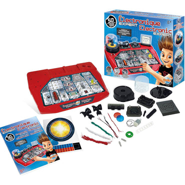 Buki Science: Electronic Expert - Electric Circuit Experiments STEM Toy Age 8+