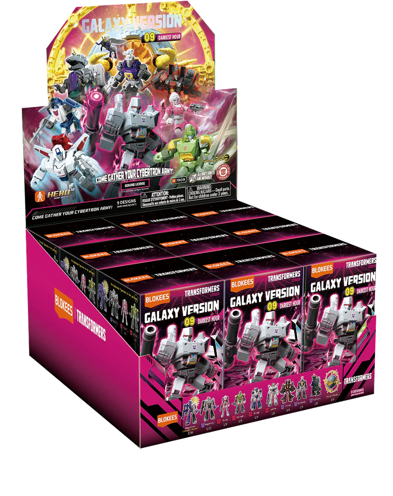 Blokees Transformers Figures - Galaxy v9: Darkest Hour