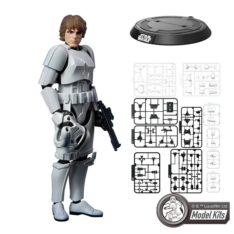 Blokees Star Wars Ep IV: A New Hope CC04 - Luke Skywalker Stormtrooper Model Kit