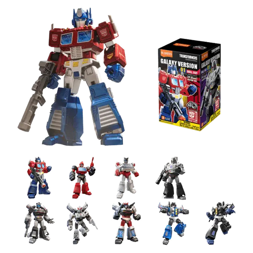 Blokees Transformers Figures - Galaxy v1: Roll Out - BOX of 9