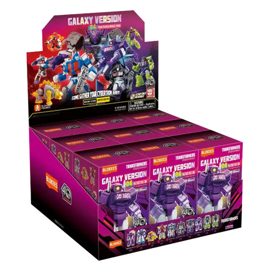 Blokees Transformers Figures - Galaxy v4: Fractured Space-Time - BOX of 9