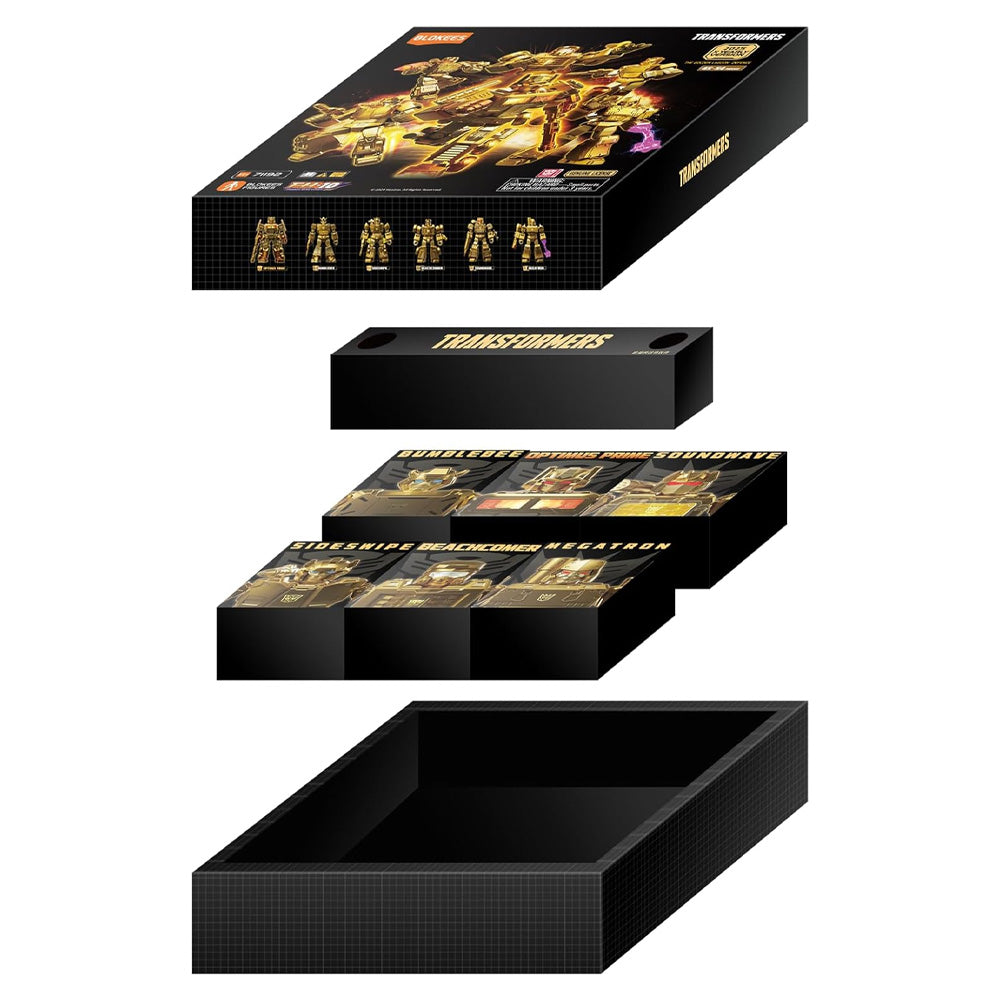 Blokees Transformers: The Golden Lagoon Defence Model Kit 6-Pack