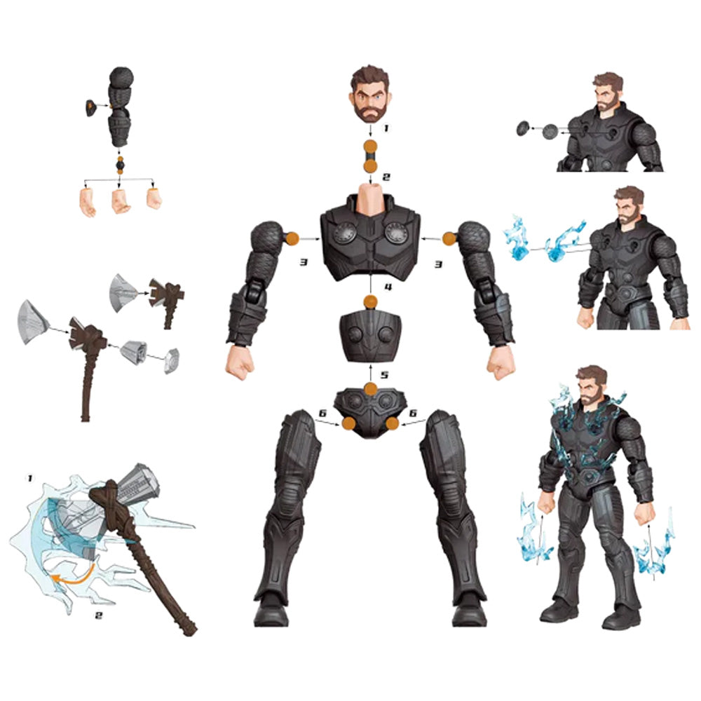 Blokees Marvel Infinity Saga - Champion Class 02 - Thor Model Kit