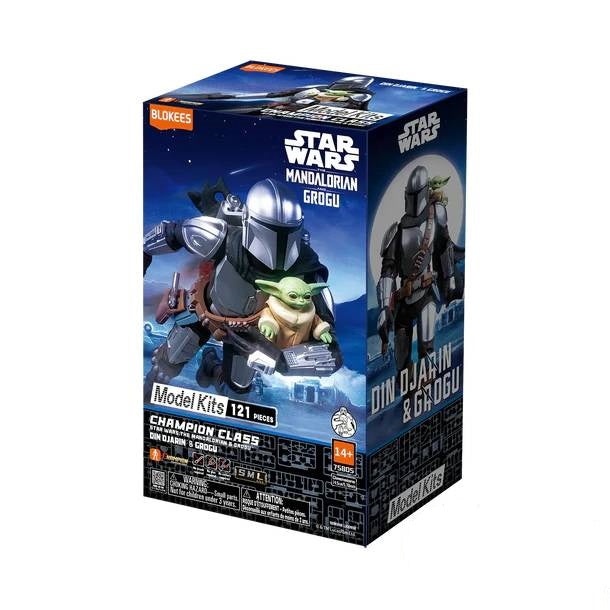 Blokees Star Wars: CC05 - Din Djarin & Grogu Model Kit Model Kit
