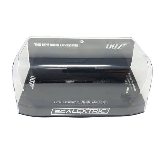SCALEXTRIC Slot Car Crystal Display Case - Black Base