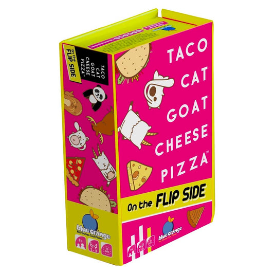 Taco Cat Goat Cheese Pizza - On the Flip Side - Card Game - Age 8+, 2-8 Players