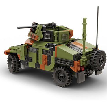 Build Army BM000 Humvee M1151 Combat Vehicle 1:33 Brick Model 355pcs