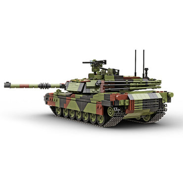 Build Army BM003 M1A2 Abrams Main Battle Tank 1:33 Brick Model 1376pcs