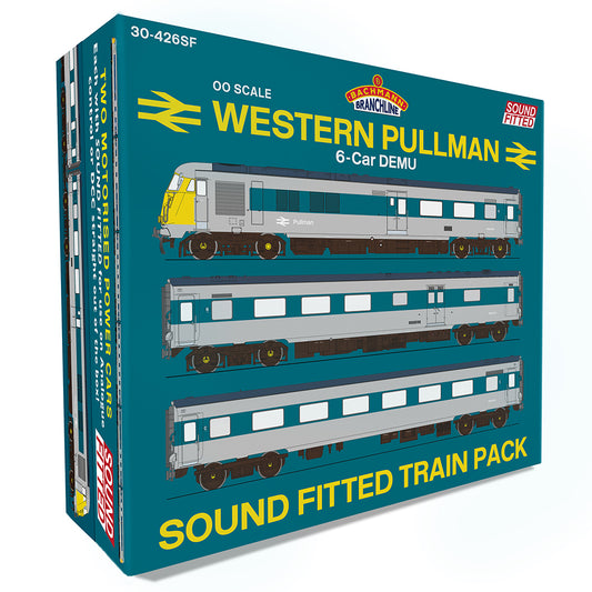Bachmann Branchline 30-426SF BR Western Pullman 6-Car DEMU SOUND FIT Train Pack