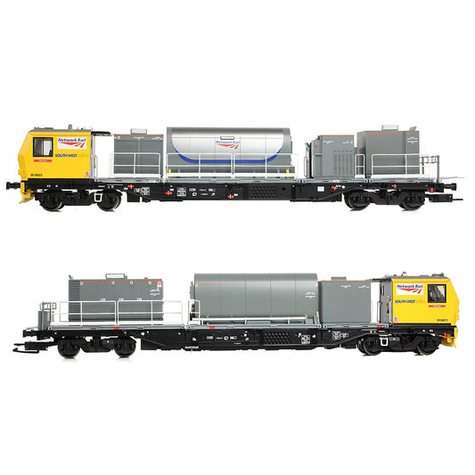 Bachmann Branchline 31-578 Windhoff MPV 2-Car Set Network Rail Yellow OO