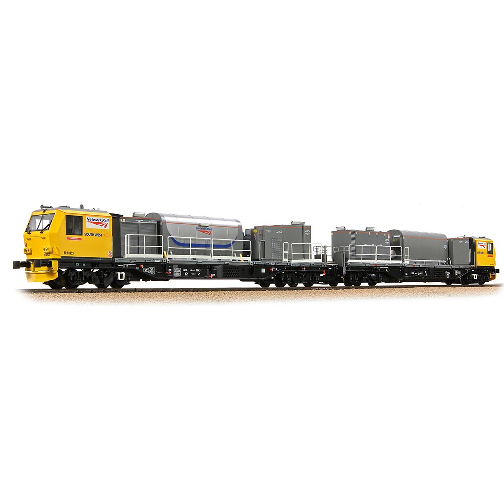 Bachmann Branchline 31-578 Windhoff MPV 2-Car Set Network Rail Yellow OO