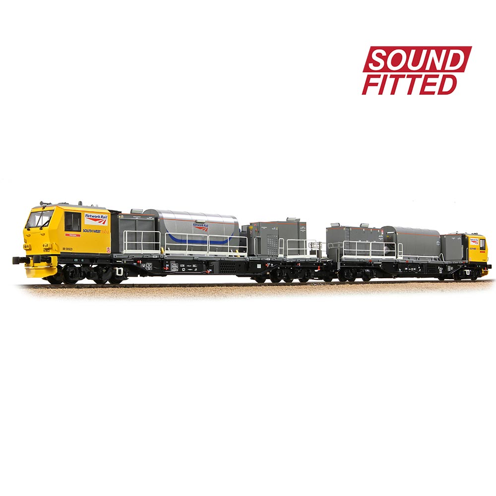 Bachmann Branchline 31-578SF Windhoff MPV 2-Car Set Network Rail Yellow OO