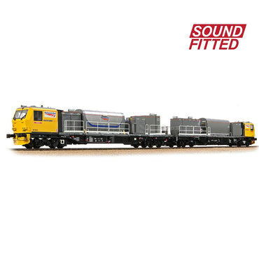 Bachmann Branchline 31-578SF Windhoff MPV 2-Car Set Network Rail Yellow OO