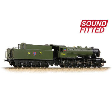 Bachmann Branchline 32-255BSF WD Austerity 77196 WD Khaki Green Loco