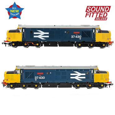 Bachmann Branchline 35-335SFX Class 37/4 Refurbished 37430 Cwmbran BR Loco