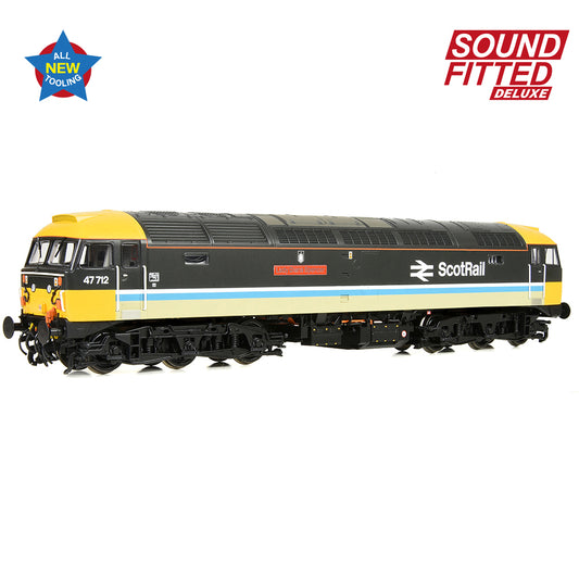 Bachmann Branchline 35-412SFX Class 47/7 47712 Lady Diana Spencer BR ScotRail
