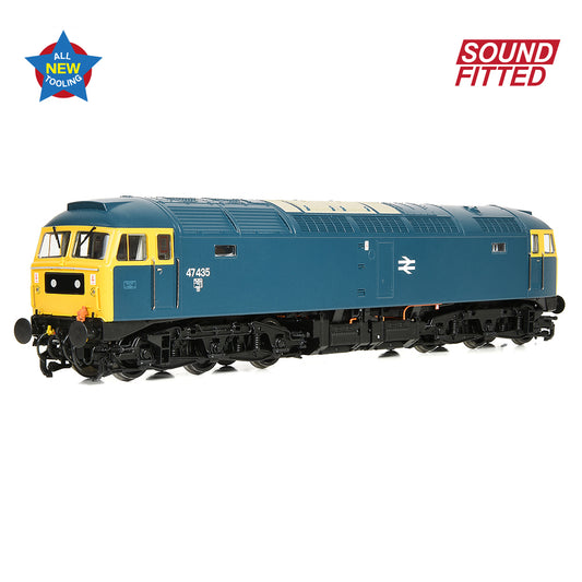 Bachmann Branchline 35-414SF Class 47/4 47435 BR Blue OO Gauge
