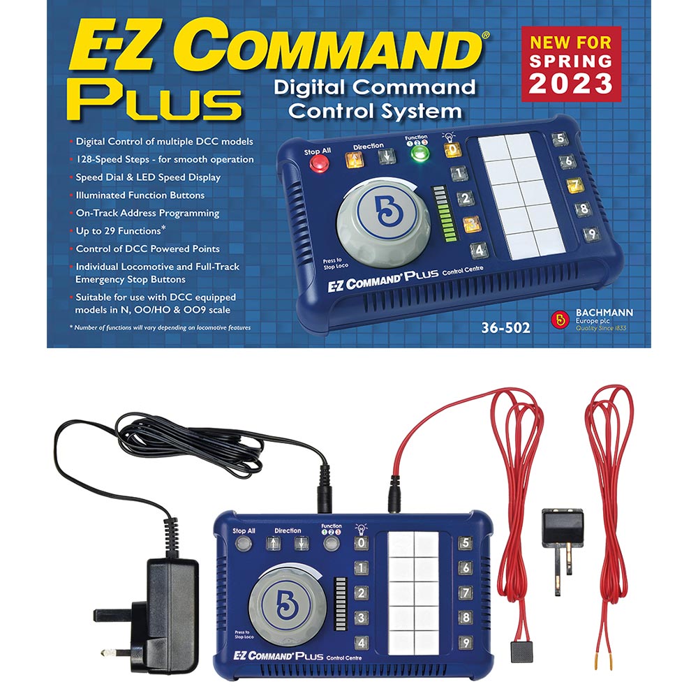 Bachmann Branchline 36-502 E-Z Command Plus Digital Command Control System