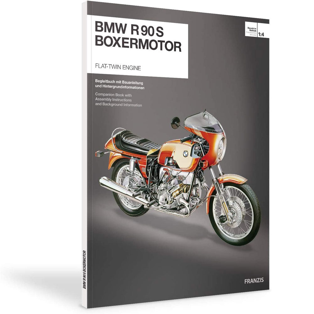 Franzis BME019 BMW R90S Model Engine Kit 1:2 Scale
