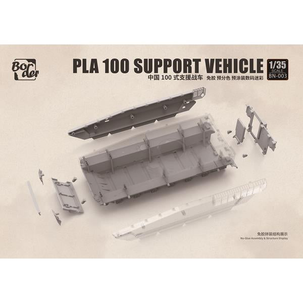 Border Model BN-003 PLA 100 Support vehicle 1:35 Model Kit