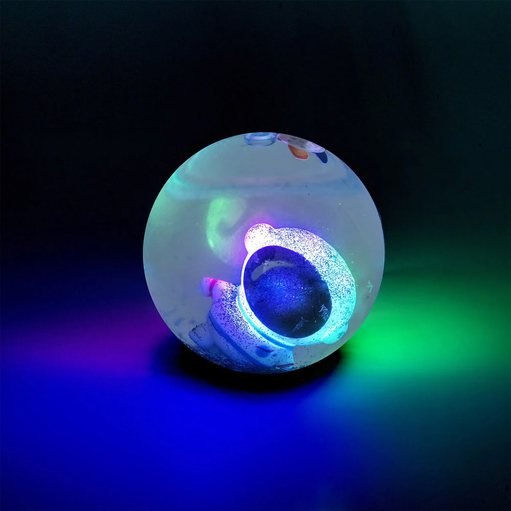 Legami Light-Up Bouncy Ball Toy - Space