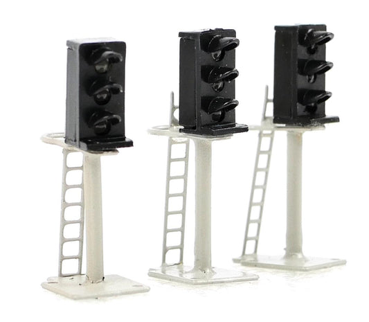 GAUGEMASTER BPGM276 3 Aspect Platform Mounted Signals N Scale (3)