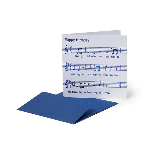 Legami Small Greeting Card - Happy Birthday - Song