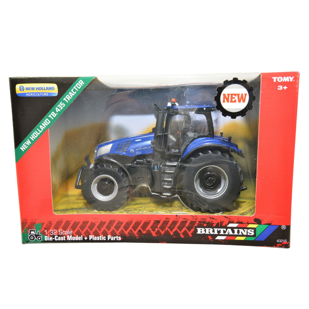 Britains New Holland T8.435 Tractor 1:32 Diecast Farm Vehicle 43216