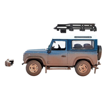 Britains 43321 Muddy Land Rover Defender 1:32 Diecast Model