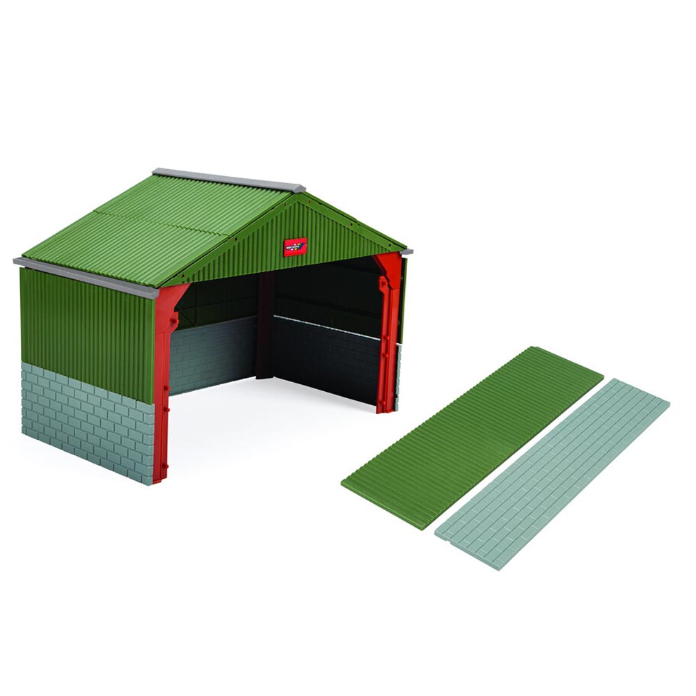 Britains 43357 Britains Machinery Shed 1:32 Farm Toy