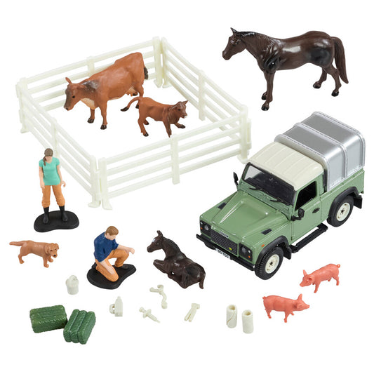 Britains Land Rover Vet Set 1:32 Diecast Farm Toy 43385