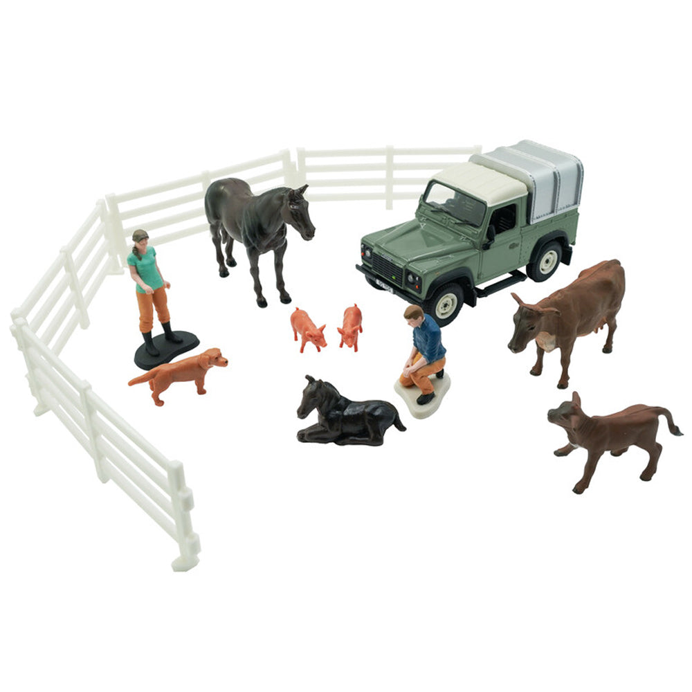 Britains Land Rover Vet Set 1:32 Diecast Farm Toy 43385