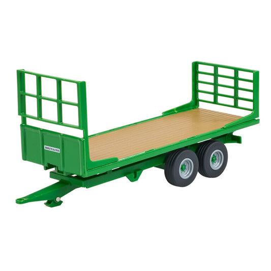 Britains 43414 Flat Bed Trailer 1:32 Diecast Farm Toy