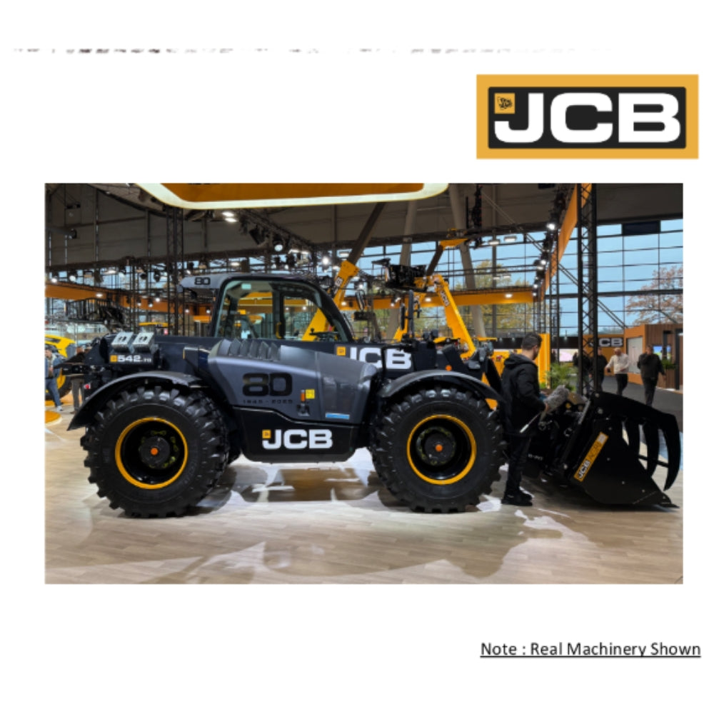 Britains 43446 JCB 80th Anniversary JCB Loadall 542-70 AGRI Pro 1:32 Model Kit