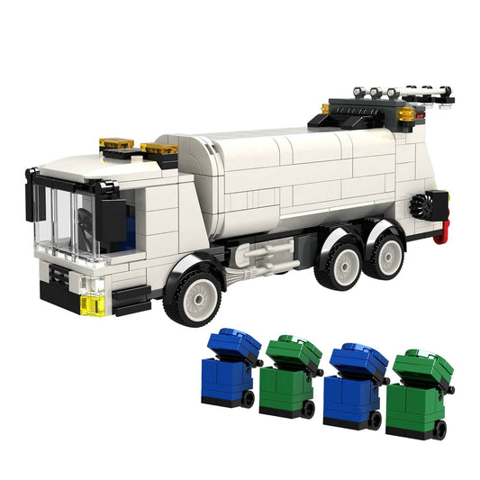 Brixies Plus Rubbish Truck Bin Lorry Brick Model 451pcs 222400