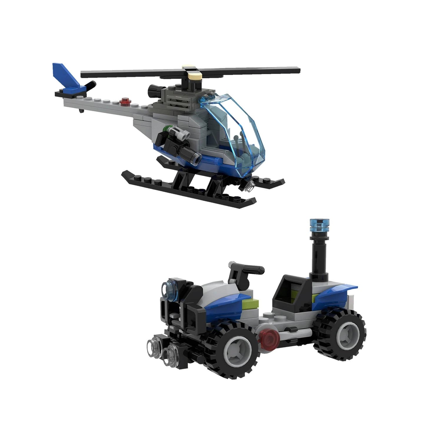 Brixies Plus Police Station Brick Model 822pcs 222403