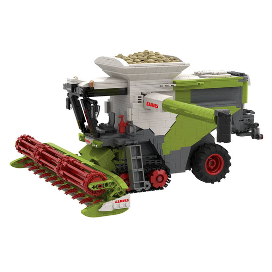 Brixies Plus Claas Lexion 8900 TerraTrac Incl Trailer Brick Model 1498pcs 222734
